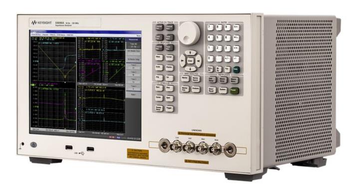E4990A 阻抗分析仪，20 Hz 至 10/20/30/50/120 MHz